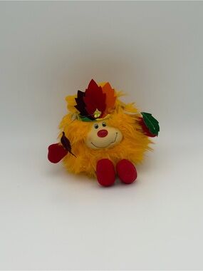 1984 Mattel Hallmark Rainbow Brite Hatful Leaf Plush Spark Sprite Doll 7"